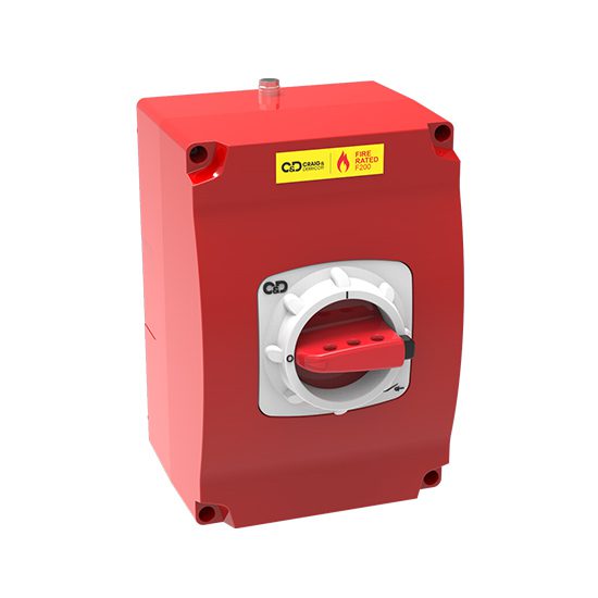 Craig & Derricott Fire Rated Switchgear designed for F200, F300 & F400