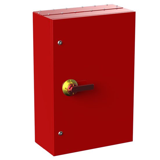 Fire rated switchgear