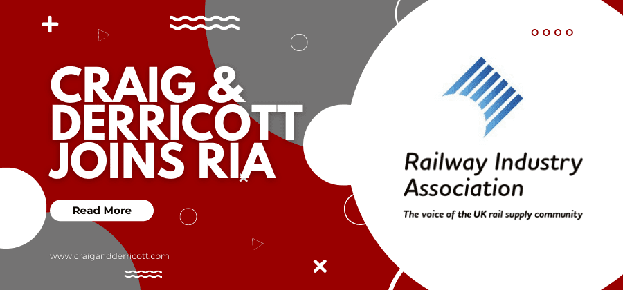 Craig & Derricott Joins The Rail Industry Association