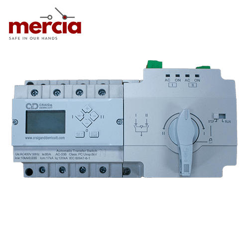Mercia ATS Panel Switches - Craig & Derricott